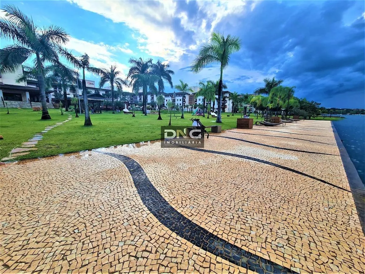 N413 - Apartamento Life Resort, Vista Pro Lago Brasilia