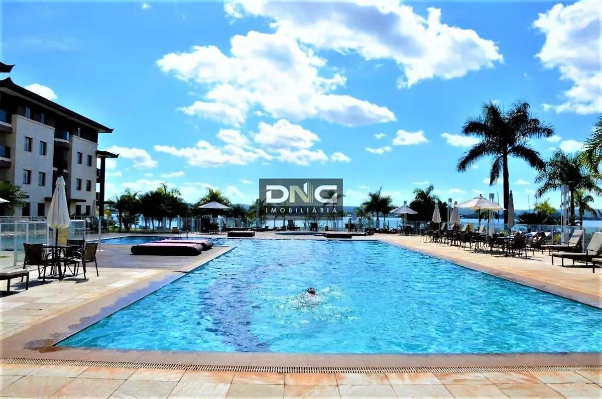 N413 - Apartamento Life Resort, Vista Pro Lago Brasilia