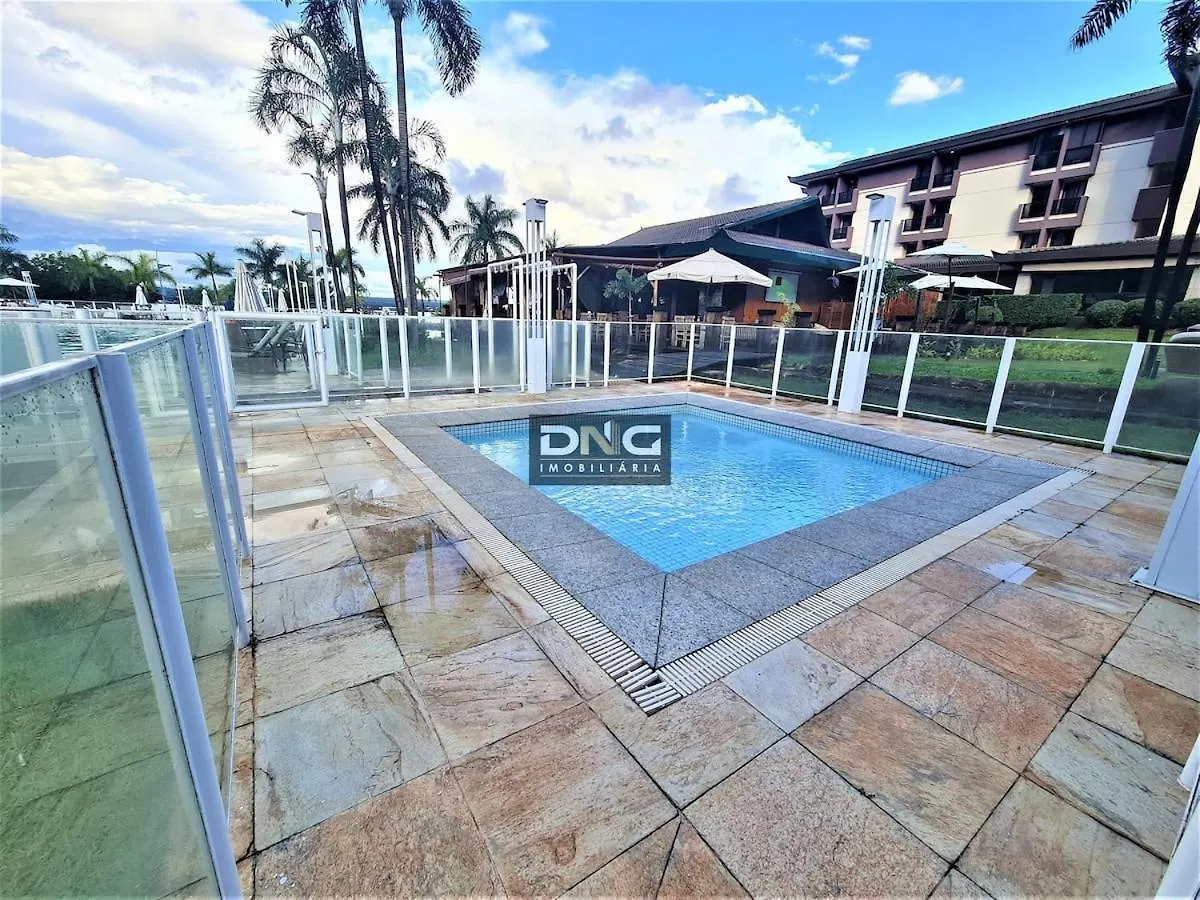 N413 - Apartamento Life Resort, Vista Pro Lago Brasilia